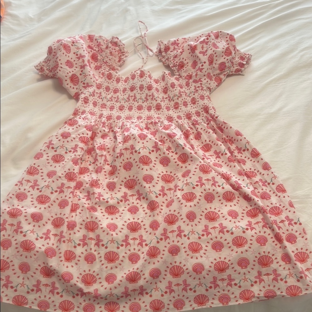 NWOT hill house Athena dress in mermaid print